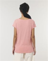 T-SHIRT STELLA ROUNDER SLUB CON RISVOLTO